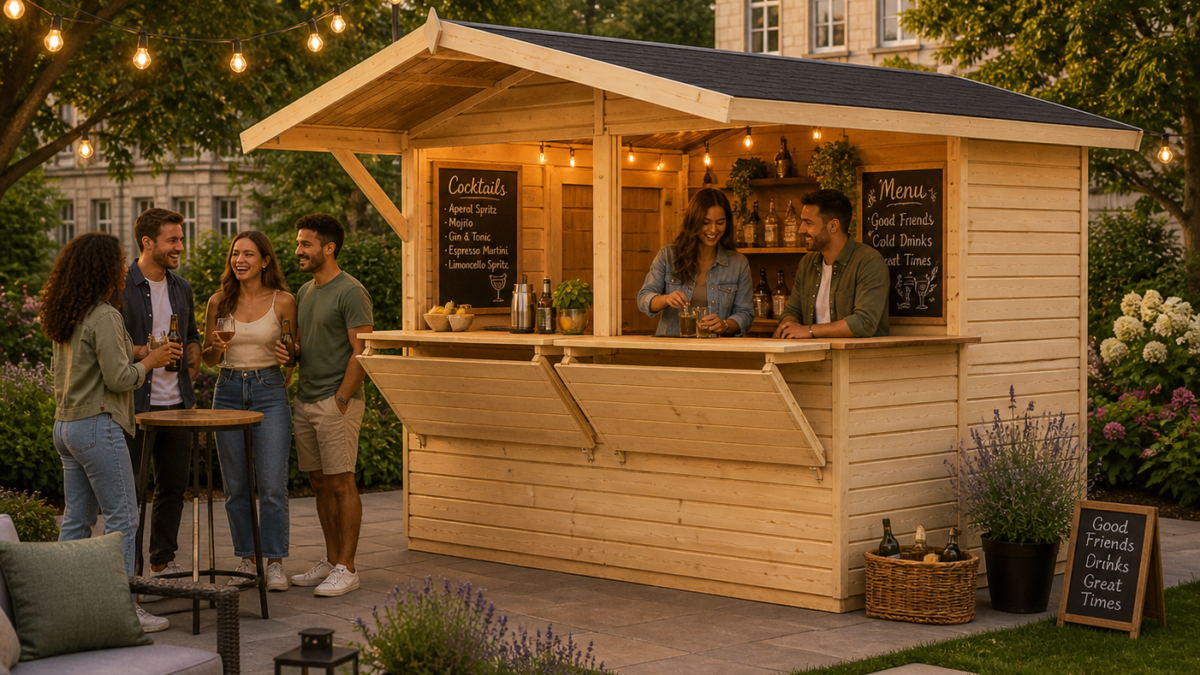Garden Bar Goals: Why Your Backyard Deserves an Upgrade with Buy Sheds Direct